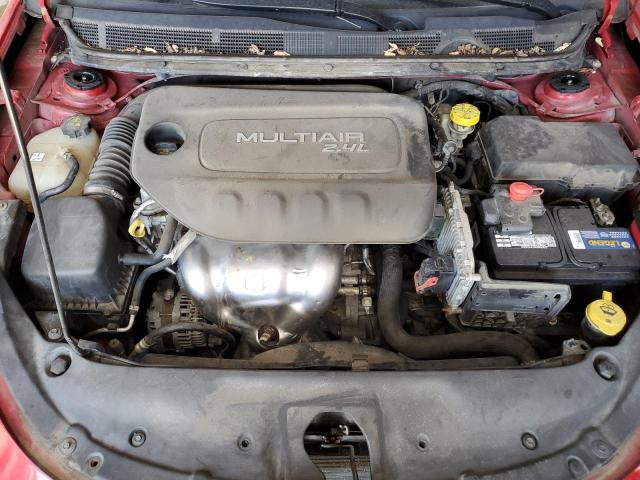 1C3CDFBB0FD102083 - 2015 DODGE DART SXT RED photo 11