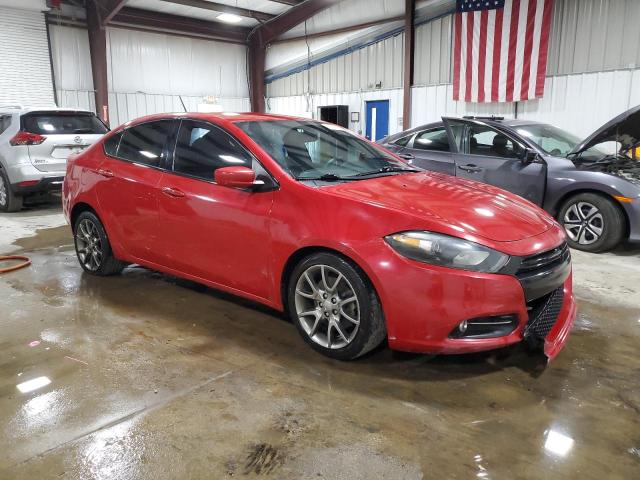 1C3CDFBB0FD102083 - 2015 DODGE DART SXT RED photo 4