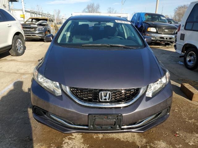 19XFB2F52FE026151 - 2015 HONDA CIVIC LX GRAY photo 5