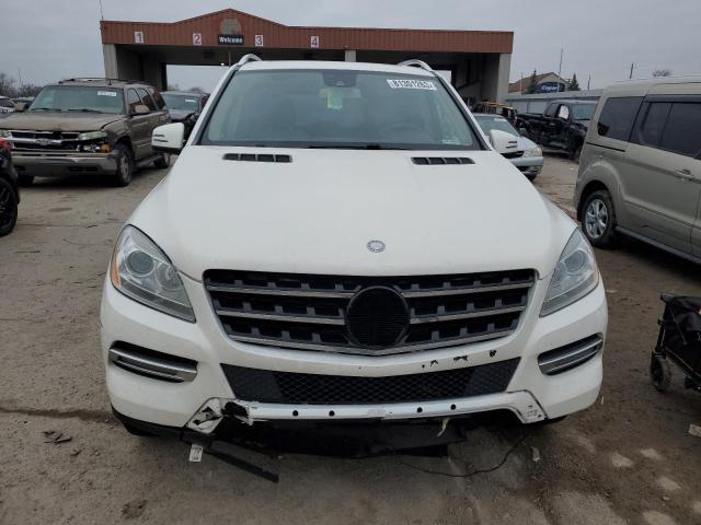 4JGDA5HB7FA458425 - 2015 MERCEDES-BENZ ML 350 4MATIC WHITE photo 5