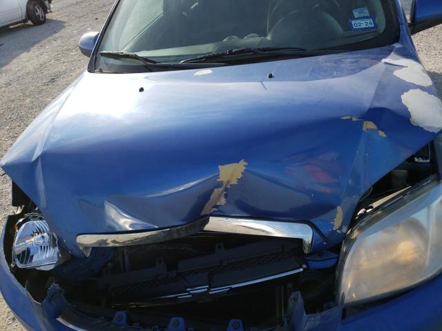 KL1TD5DE9AB104164 - 2010 CHEVROLET AVEO LS ლურჯი ფოტო 11