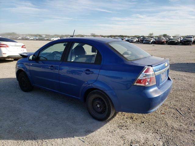 KL1TD5DE9AB104164 - 2010 CHEVROLET AVEO LS BLUE photo 2