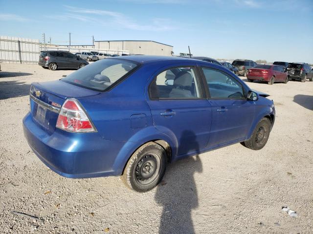 KL1TD5DE9AB104164 - 2010 CHEVROLET AVEO LS BLUE photo 3