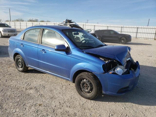 KL1TD5DE9AB104164 - 2010 CHEVROLET AVEO LS BLUE photo 4