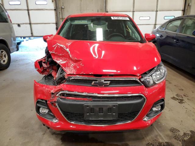 KL8CD6SA0JC481922 - 2018 CHEVROLET SPARK 1LT RED photo 5