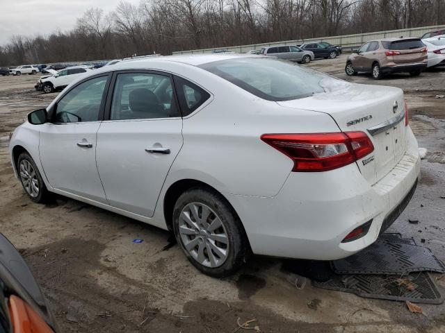 3N1AB7AP9GY231467 - 2016 NISSAN SENTRA S WHITE photo 2