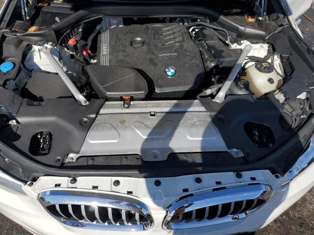 5UXTY3C07L9D59088 - 2020 BMW X3 SDRIVE30I WHITE photo 11