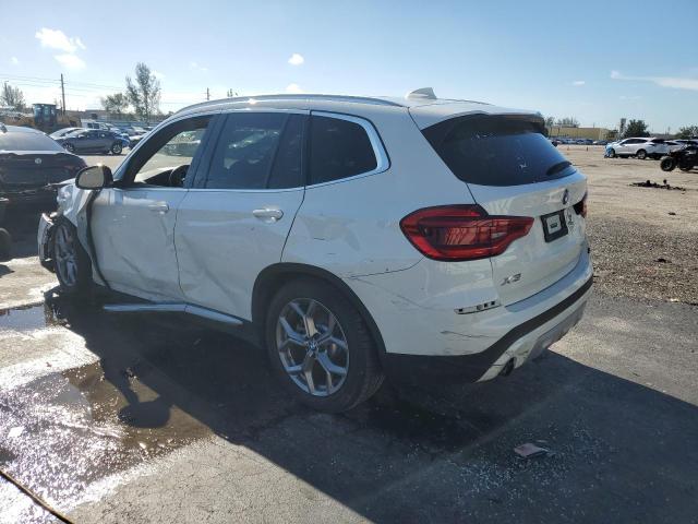 5UXTY3C07L9D59088 - 2020 BMW X3 SDRIVE30I WHITE photo 2