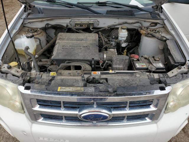 1FMCU03G79KD11108 - 2009 FORD ESCAPE XLT 白色 照片 11