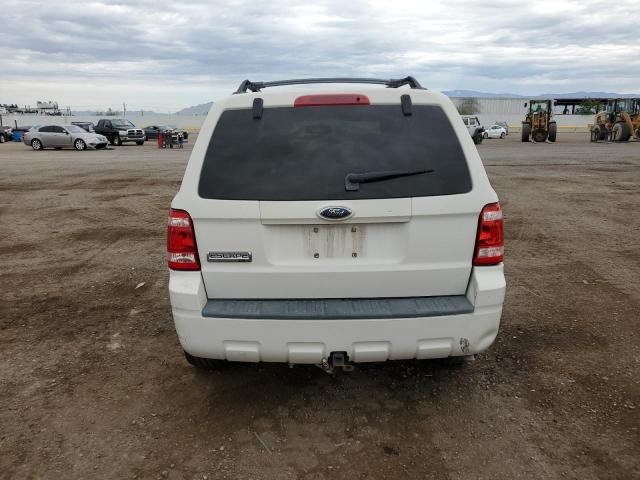 1FMCU03G79KD11108 - 2009 FORD ESCAPE XLT 白色 照片 6