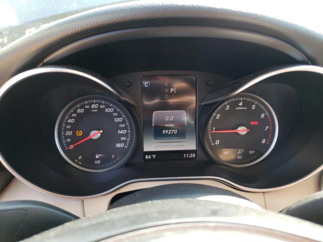 55SWF4KB9GU104186 - 2016 MERCEDES-BENZ C 300 4MATIC BLUE photo 9