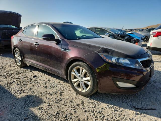 5XXGN4A75DG215302 - 2013 KIA OPTIMA EX RED photo 4