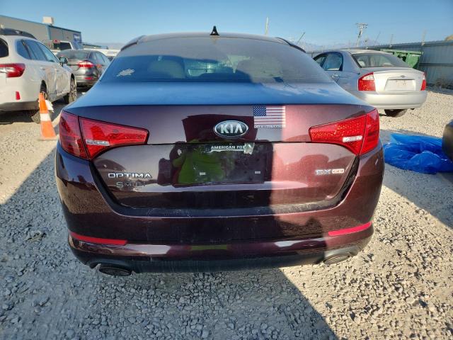 5XXGN4A75DG215302 - 2013 KIA OPTIMA EX RED photo 6