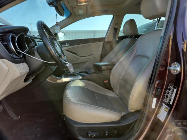 5XXGN4A75DG215302 - 2013 KIA OPTIMA EX RED photo 7