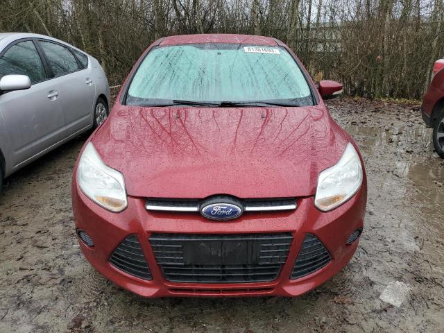 1FADP3K28DL301719 - 2013 FORD FOCUS SE RED photo 5