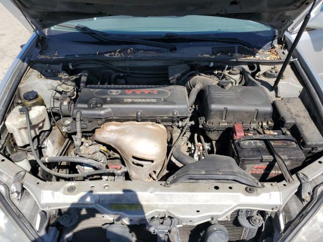 4T1BE32K64U905301 - 2004 TOYOTA CAMRY LE ვერცხლისფერი ფოტო 11