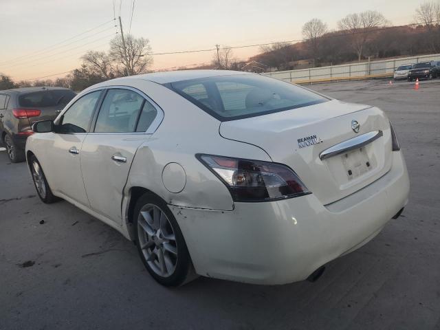 1N4AA5AP0DC830076 - 2013 NISSAN MAXIMA S WHITE photo 2