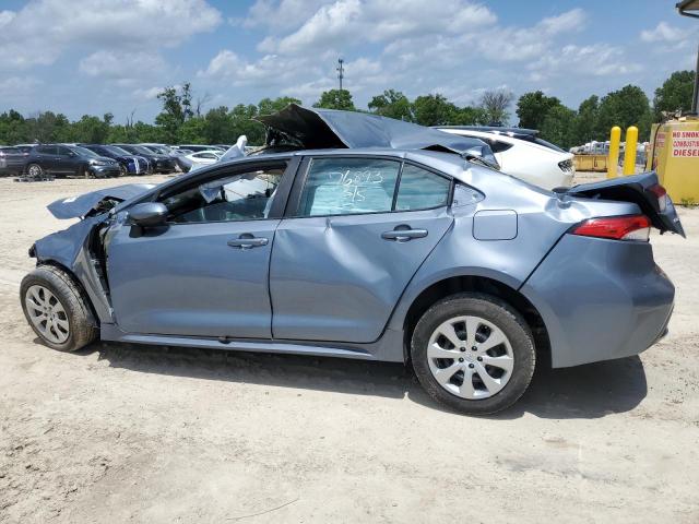 5YFEPMAE7MP246624 - 2021 TOYOTA COROLLA LE Argent photo 4