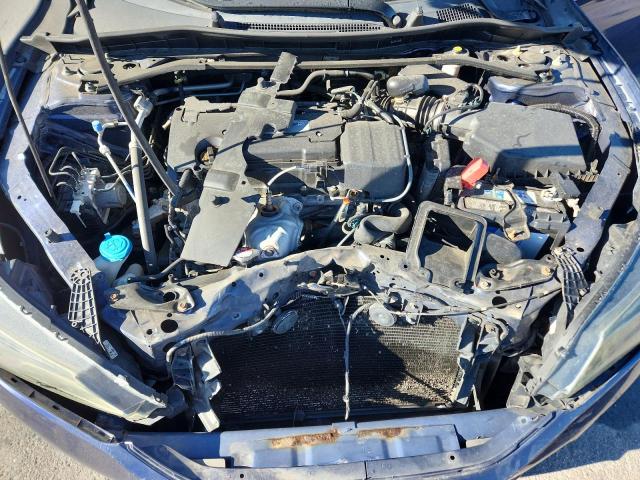 1HGCR2F8XEA055036 - 2014 HONDA ACCORD EXL BLUE photo 11