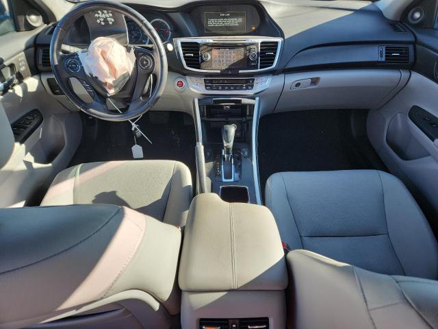 1HGCR2F8XEA055036 - 2014 HONDA ACCORD EXL BLUE photo 8