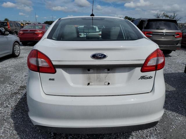 3FADP4BJXCM156693 - 2012 FORD FIESTA SE WHITE photo 6