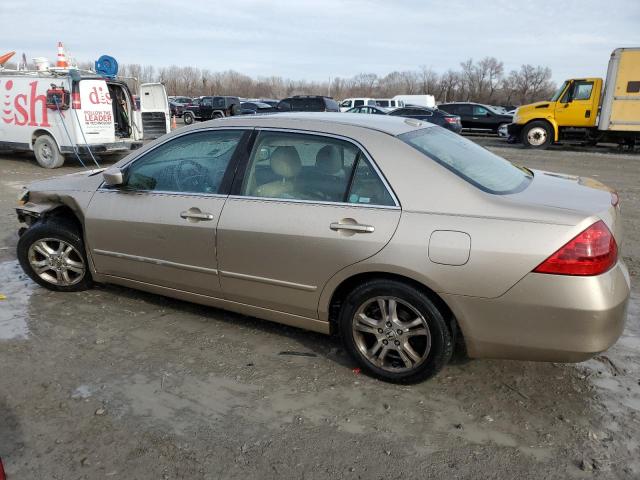 1HGCM56826A109608 - 2006 HONDA ACCORD EX GOLD photo 2