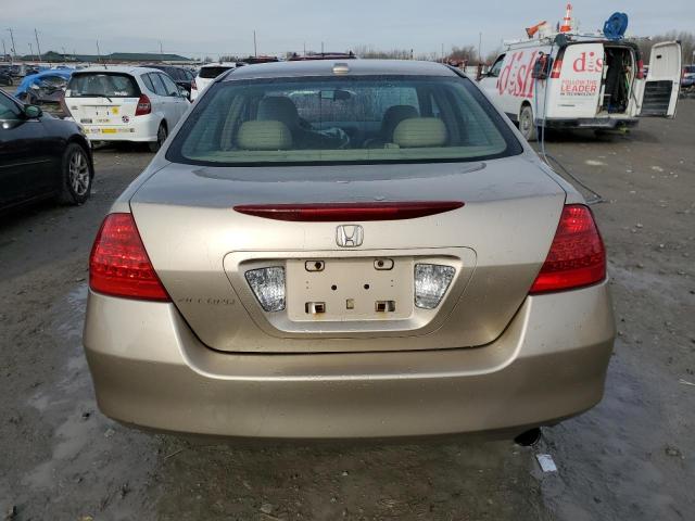 1HGCM56826A109608 - 2006 HONDA ACCORD EX GOLD photo 6