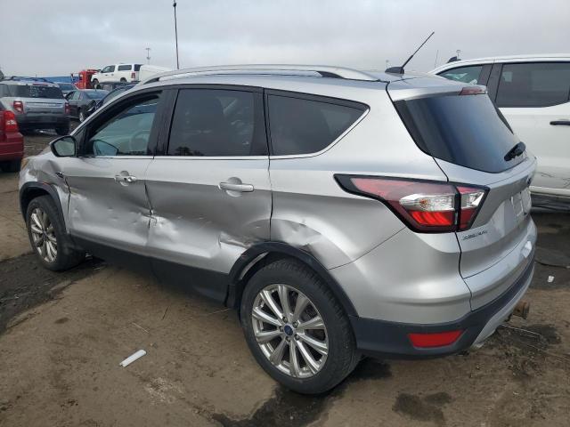1FMCU9J96HUA60318 - 2017 FORD ESCAPE TITANIUM SILVER photo 2