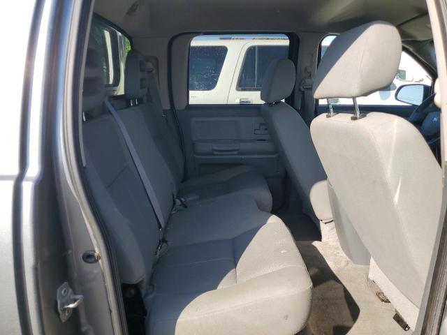 1D7HW48N26S537187 - 2006 DODGE DAKOTA QUAD SLT GRAY photo 10