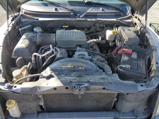 1D7HW48N26S537187 - 2006 DODGE DAKOTA QUAD SLT GRAY photo 11