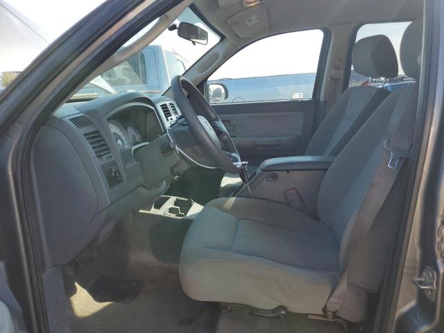 1D7HW48N26S537187 - 2006 DODGE DAKOTA QUAD SLT GRAY photo 7