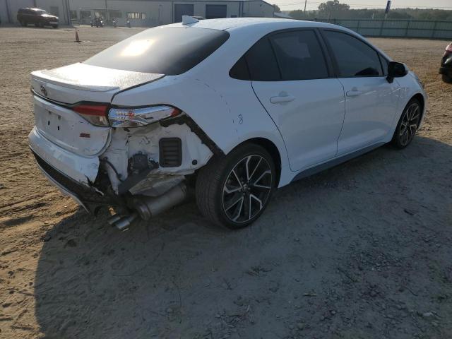 5YFP4RCE4LP052496 - 2020 TOYOTA COROLLA SE WHITE photo 3