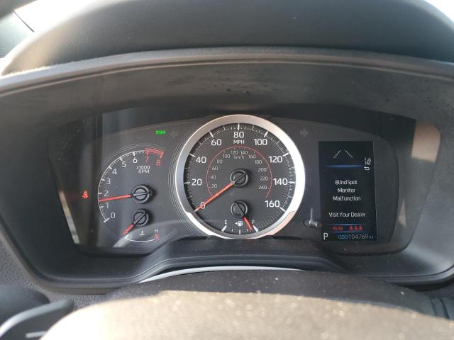 5YFP4RCE4LP052496 - 2020 TOYOTA COROLLA SE WHITE photo 9