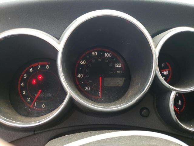 5Y2SL65816Z460466 - 2006 PONTIAC VIBE ვერცხლისფერი ფოტო 9