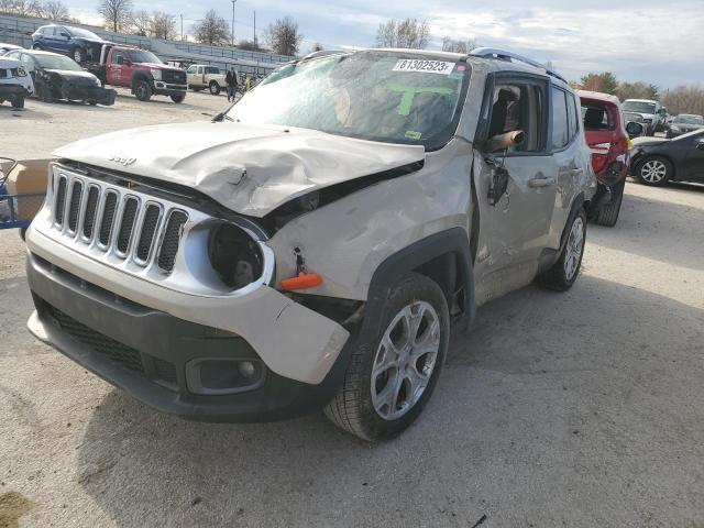 ZACCJBDT2FPC04232 - 2015 JEEP RENEGADE LIMITED TAN photo 1