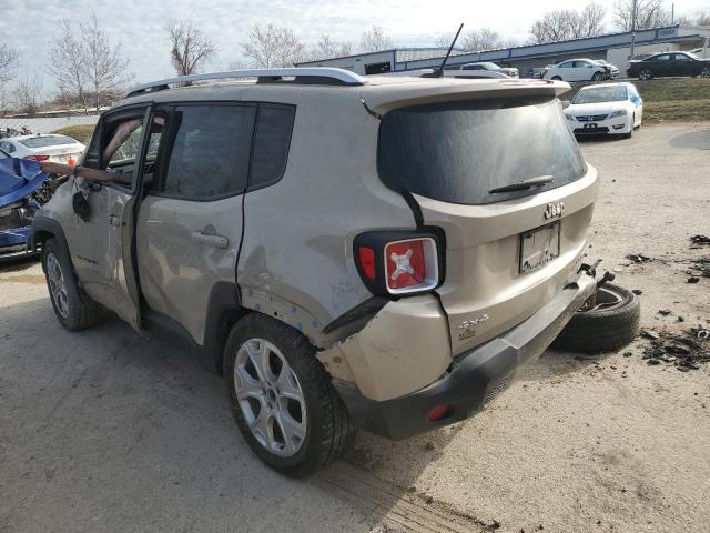 ZACCJBDT2FPC04232 - 2015 JEEP RENEGADE LIMITED TAN photo 2