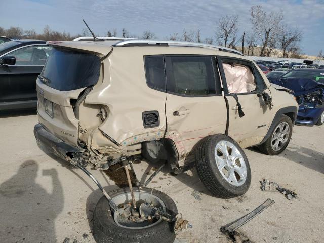 ZACCJBDT2FPC04232 - 2015 JEEP RENEGADE LIMITED TAN photo 3