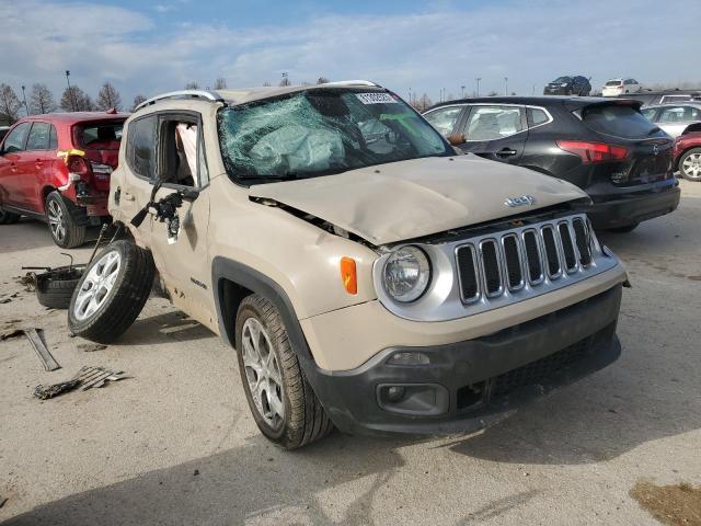 ZACCJBDT2FPC04232 - 2015 JEEP RENEGADE LIMITED TAN photo 4