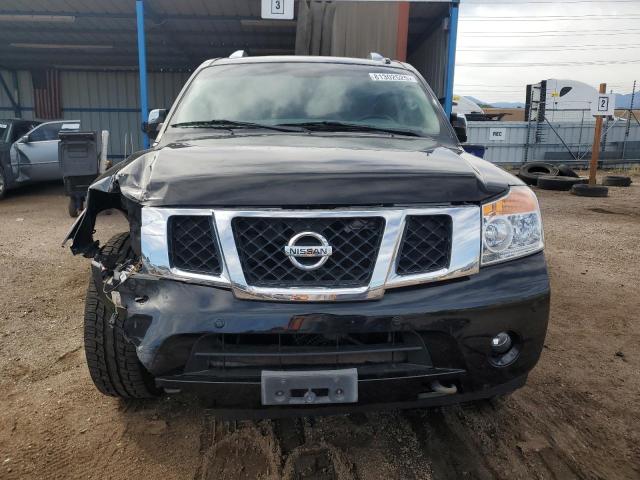 5N1BA0NE8EN600930 - 2014 NISSAN ARMADA PLATINUM BLACK photo 5