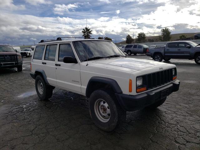 1J4FF28S5YL243656 - 2000 JEEP CHEROKEE SE WHITE photo 4