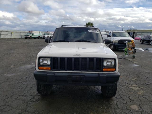 1J4FF28S5YL243656 - 2000 JEEP CHEROKEE SE WHITE photo 5