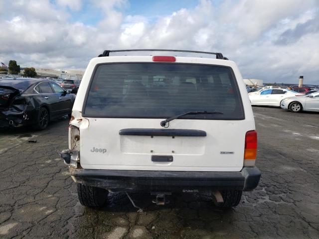 1J4FF28S5YL243656 - 2000 JEEP CHEROKEE SE WHITE photo 6