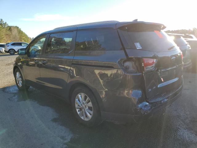 KNDMB5C1XG6192239 - 2016 KIA SEDONA LX GRAY photo 2