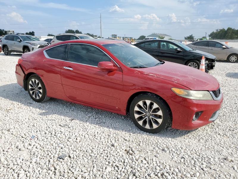 1HGCT1B81DA000104 - 2013 HONDA ACCORD EXL RED photo 4