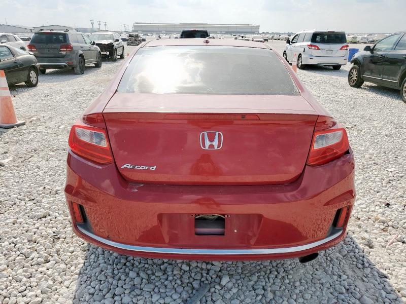 1HGCT1B81DA000104 - 2013 HONDA ACCORD EXL RED photo 6