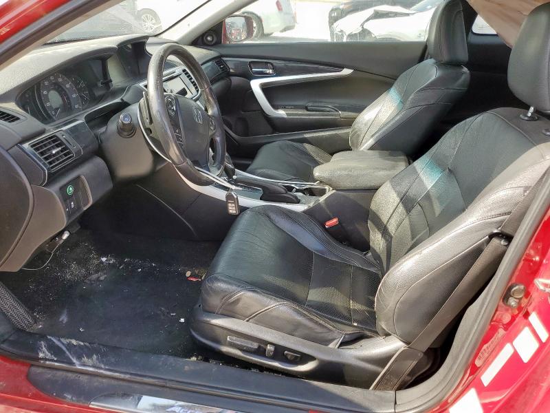 1HGCT1B81DA000104 - 2013 HONDA ACCORD EXL RED photo 7