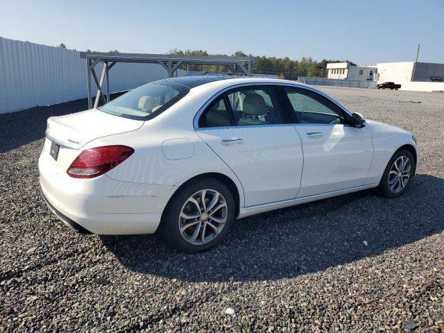 WDDWF4KBXGR142642 - 2016 MERCEDES-BENZ C 300 4MATIC WHITE photo 3