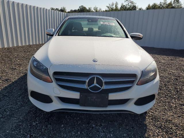 WDDWF4KBXGR142642 - 2016 MERCEDES-BENZ C 300 4MATIC WHITE photo 5