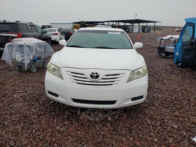 4T1BE46K09U798690 - 2009 TOYOTA CAMRY BASE WHITE photo 5