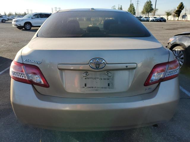 4T1BF3EK2AU548235 - 2010 TOYOTA CAMRY BASE TAN photo 6